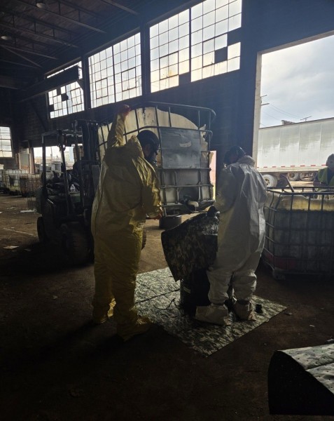 Chemical Plant Cleanup in Detroit, MI (5)